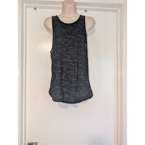 Lululemon Sculpt Tank top Camo Black sz 6